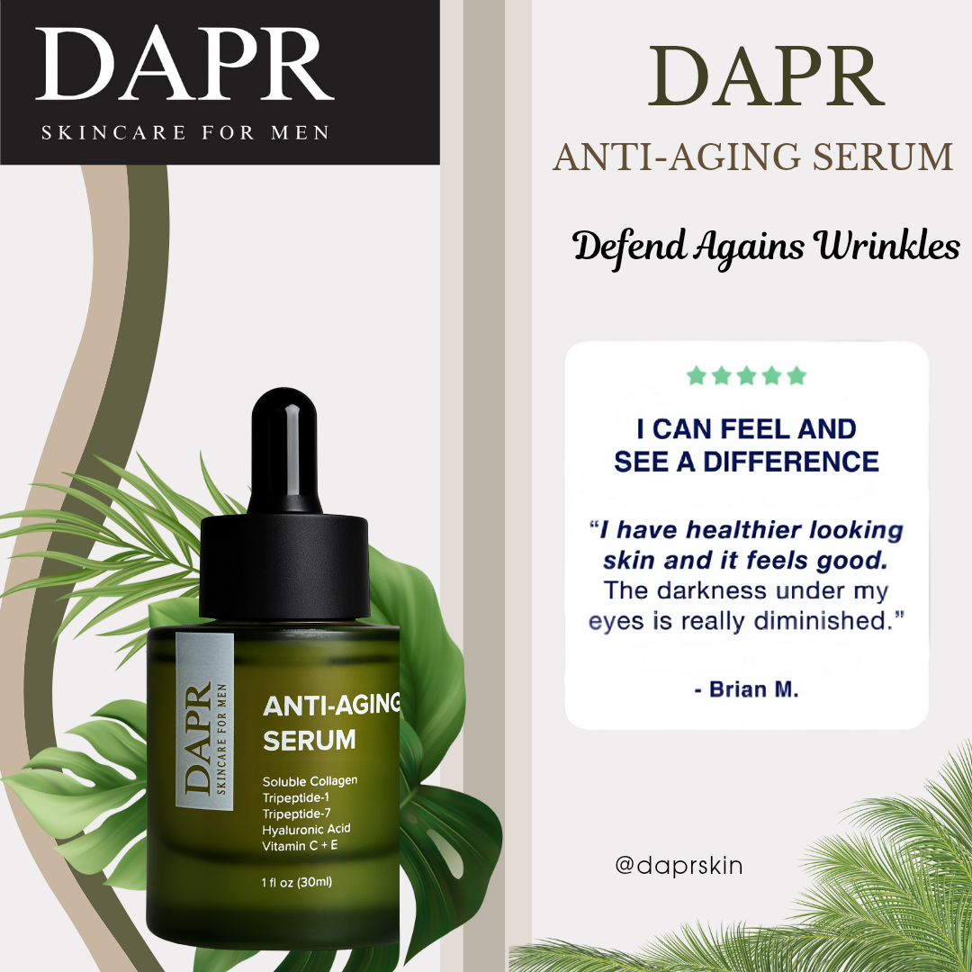 What to Look for in an Anti-Aging Serum (Men’s Guide)