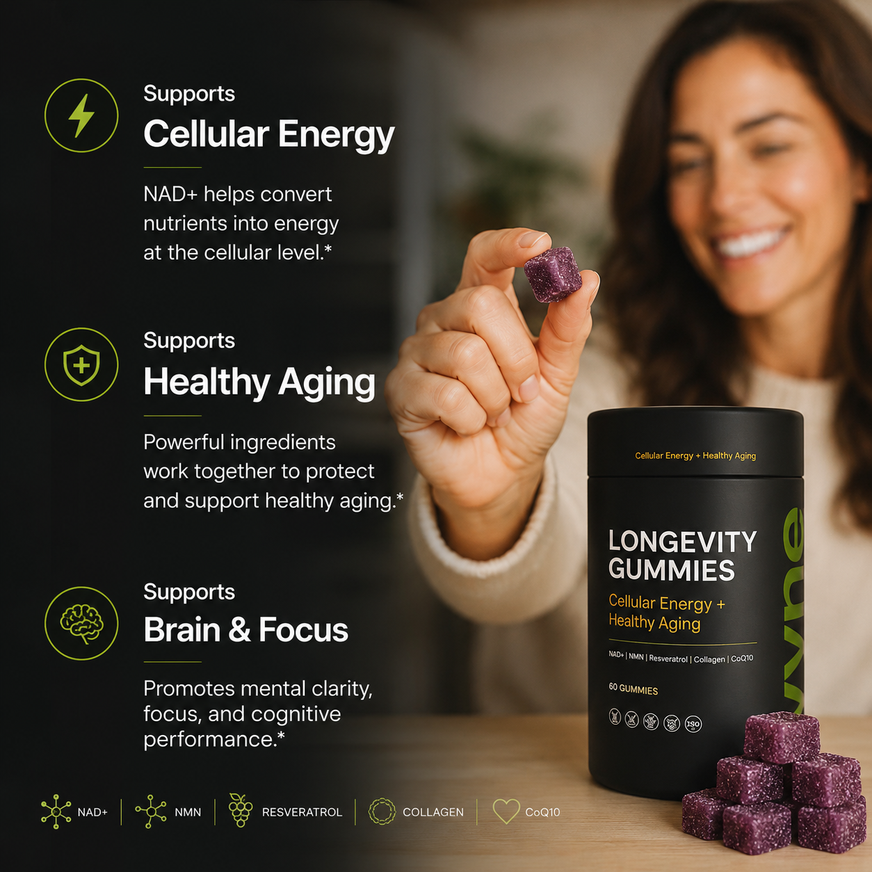 VYNE Longevity Gummies