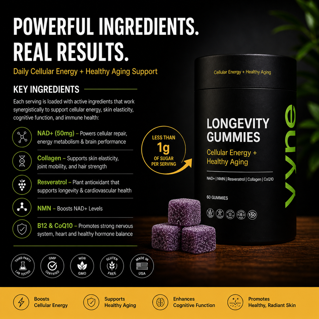 VYNE Longevity Gummies