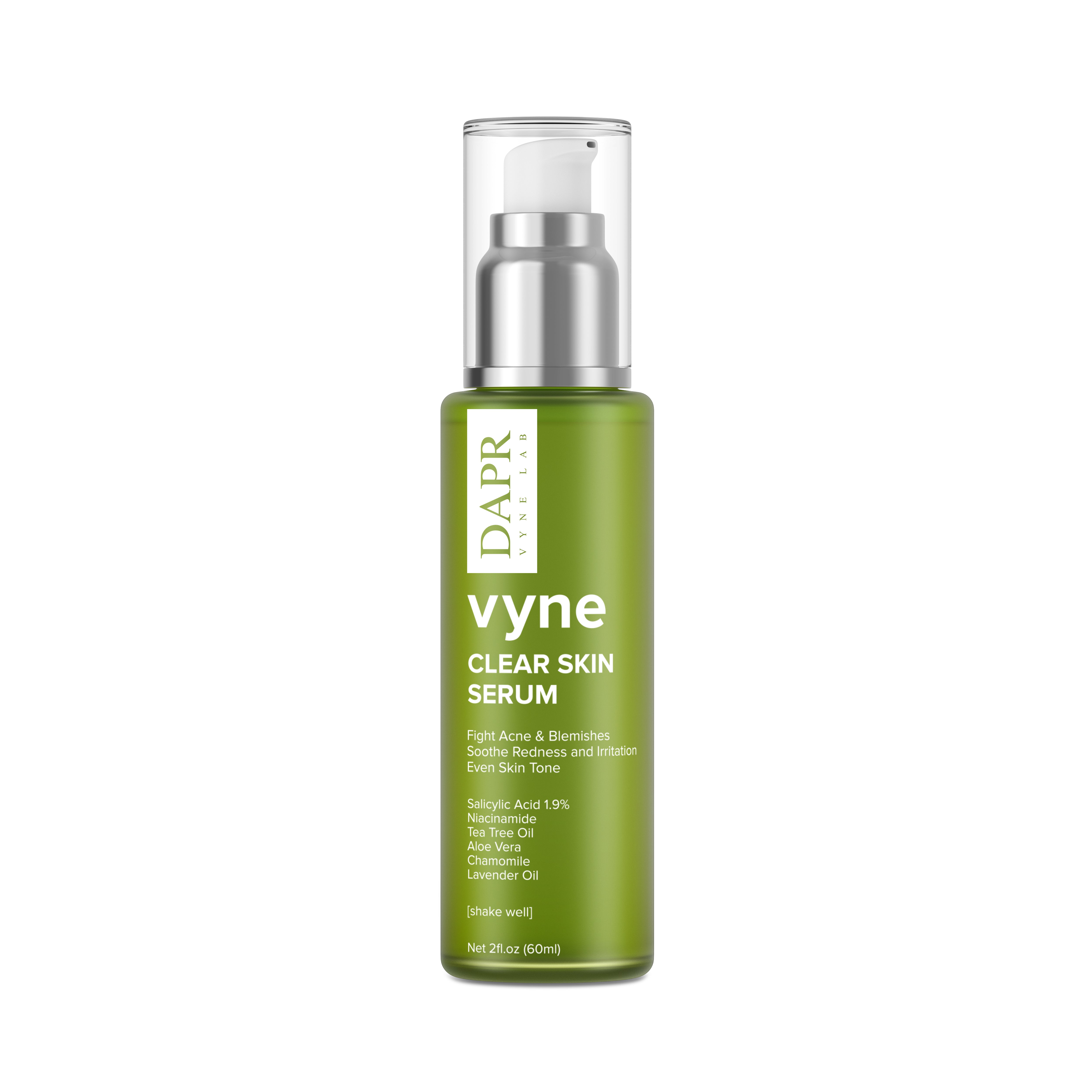 VYNE clear skin serum bottle